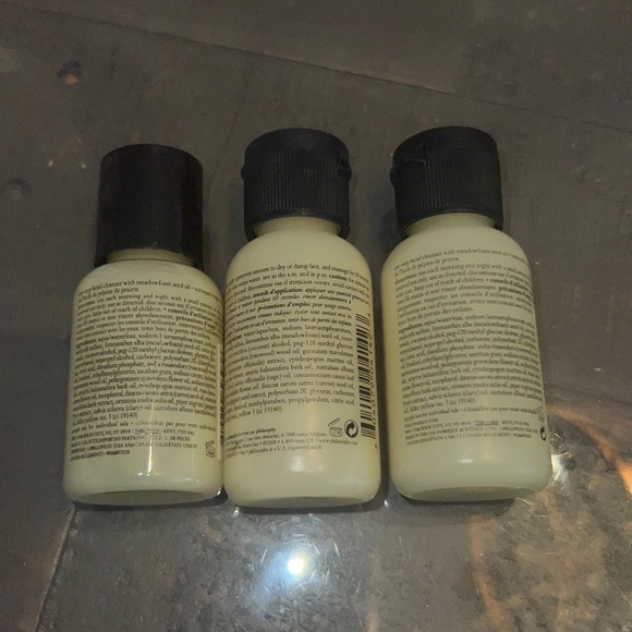 Philosophy Purity One Step Facial Cleanser NEW 3 Total - Picture 2 of 2